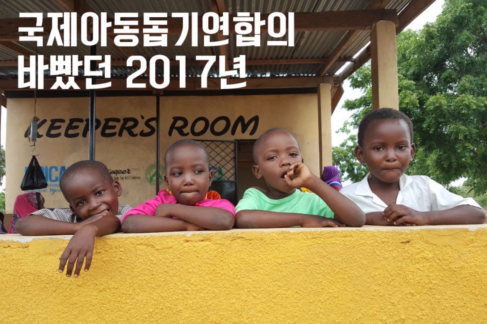 숫자로 알아보는 2017년 국제아동돕기연합의 활동보고